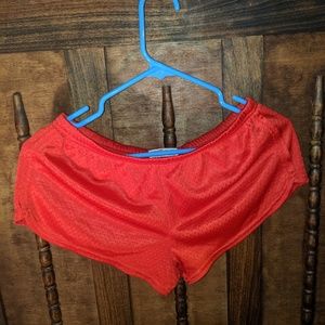 Red Soffe shorts